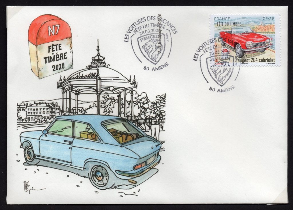 Enveloppe N°469 - Fête du timbre 2020