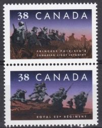 Érudition Philatélique : Canada – Le Royal 22ème Régiment Et La Princess Patricia’s Canadian Light Infantry (le PPCLI)